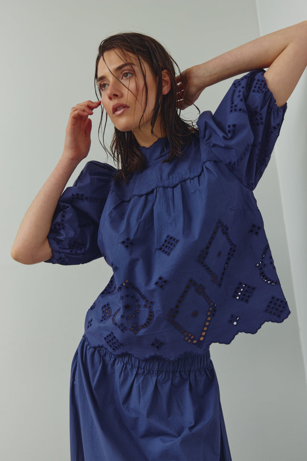 Noella N-Marilyn Blouse Dusty Blue