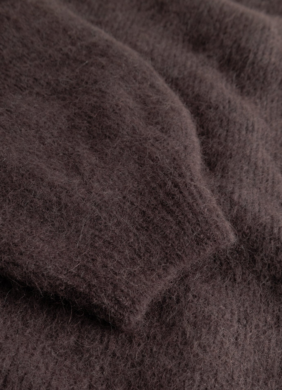 Kae knit cardigan dark chocolate