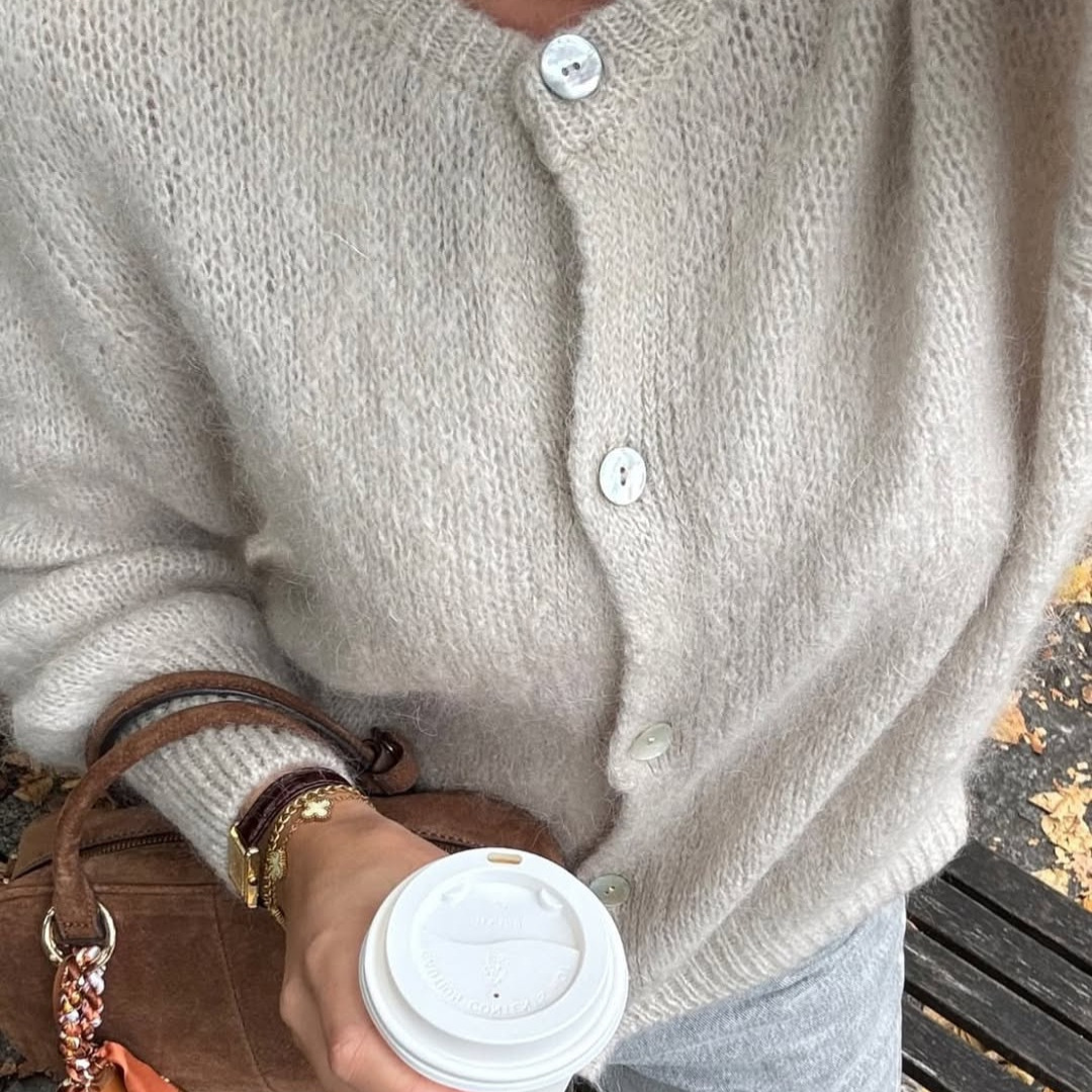 Ida Ic beige cardigan