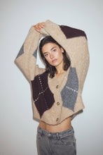 Last inn bildet i Galleri-visningsprogrammet, N - Laiana knit cardigan sand melange forhåndsbestilling
