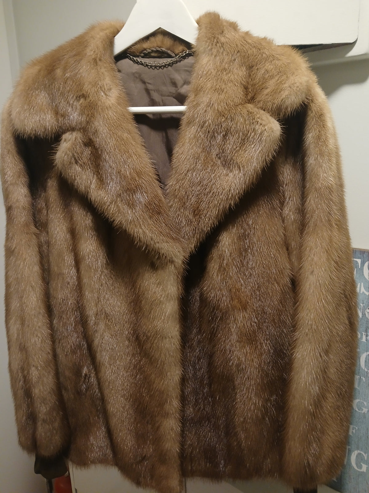 Vintage pelsjakke
