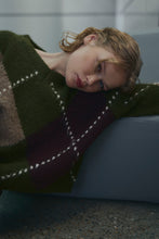 Last inn bildet i Galleri-visningsprogrammet, Lai knit avocado green mix genser
