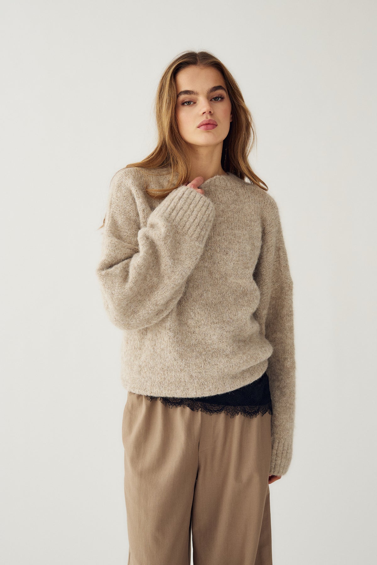 N-Monika Knit sand