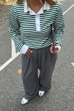 Last inn bildet i Galleri-visningsprogrammet, CarlyIC Polo - Green Stripes
